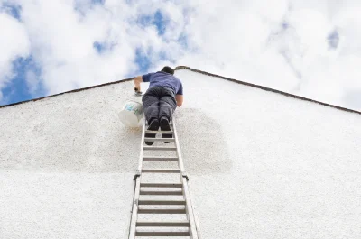 Peinture extérieure à Massieu — façades et ravalement